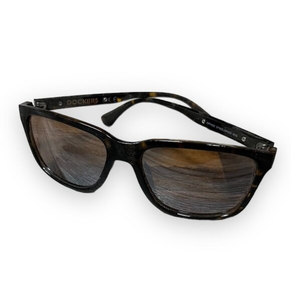 Dockers Tinted Sunglasses Unisex Golden Brown - Picture 1 of 5